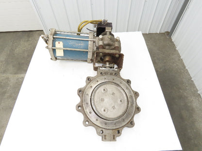 Jamesbury 12-815L-11-3600TT 12" Stainless Butterfly Valve /Actuator & Positioner
