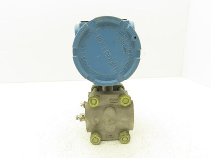 Foxboro 1DP6E22T0427MB Electronic Pressure Transmitter 45VDC 1/8" NPT 0-17psi