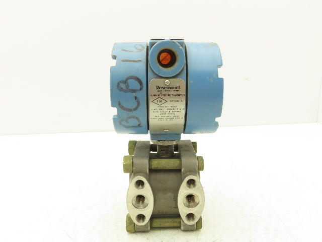 Foxboro 1DP6E22T0427MB Electronic Pressure Transmitter 45VDC 1/8" NPT 0-17psi