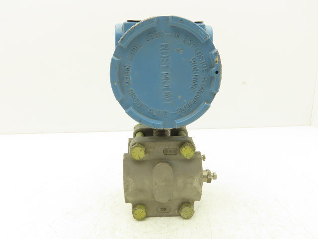 Foxboro 1DP6E22T0427MB Electronic Pressure Transmitter 45VDC 1/8" NPT 0-17psi