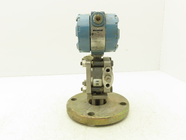 Rosemount 1151LT6SA0A22DL4C6Q Pressure Transmitter 42V 285PSI 3" Flange Mounted