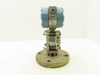 Rosemount 1151LT6SA0A22DL4C6Q Pressure Transmitter 42V 285PSI 3" Flange Mounted