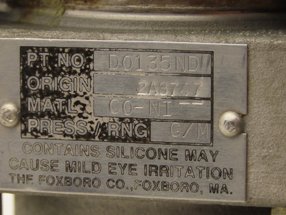 Foxboro 821GM-IS1NM1 Electronic Pressure Transmitter 12.5-65VDC 1/8" NPT 150psi