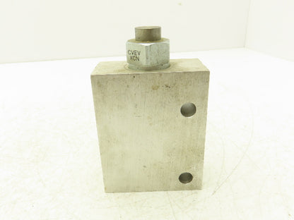 Sun Hydraulics NAJ01Y7-A2 Valve Body W CVEVXCN Pilot Check Valve Cartridge