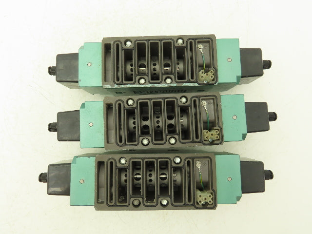 Numatics 134BB400KP14D30 Pneumatic Air Solenoid Valve 150PSI 110-120VAC Lot of 3