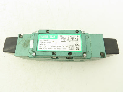 Numatics 134BB400KP14D30 Pneumatic Air Solenoid Valve 150PSI 110-120VAC Lot of 3