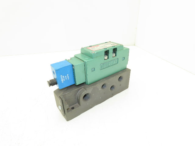 Numatics 123BA43AM Pneumatic Air Solenoid Valve 150PSI 24VDC