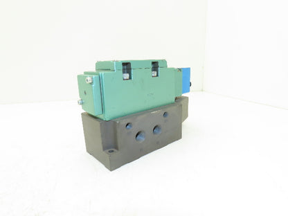 Numatics 123BA43AM Pneumatic Air Solenoid Valve 150PSI 24VDC