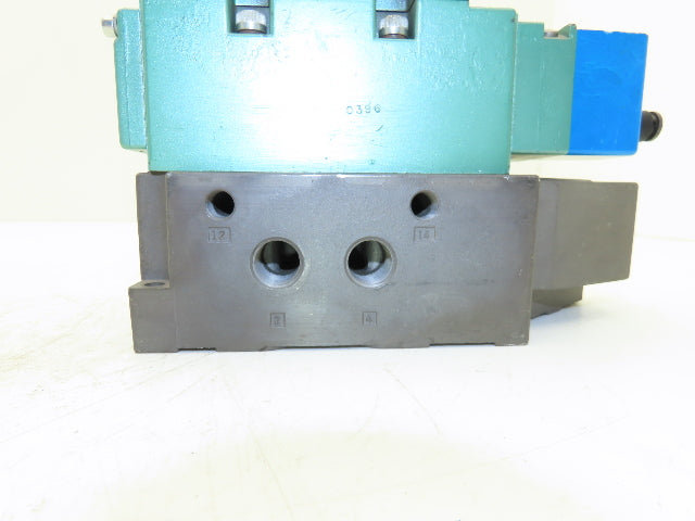 Numatics 123BA43AM Pneumatic Air Solenoid Valve 150PSI 24VDC