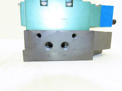 Numatics 123BA43AM Pneumatic Air Solenoid Valve 150PSI 24VDC