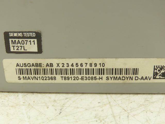 Siemens T89120-E3085-H Siemens Simadyn D Interface Module Needs Repair Channel 1