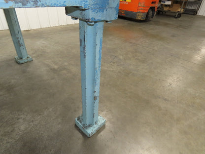 Vintage Precision Steel Welding Layout Table 71.5x36" Cast Iron 1-3/8" Thick Top