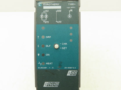 Eurotherm 7100A Power Thyristor Controller 16A 400V Single Phase External Fuse