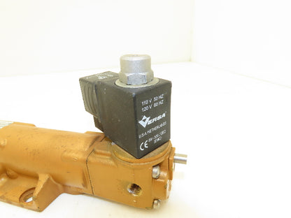 Versa VSG-3511-HC-M-U-10-14-55MA120 Solenoid Valve 200psi Vacuum 40-175psi Pilot