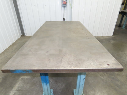 Vintage Precision Steel Welding Layout Table 72x36" Cast Iron 1-1/2" Thick Top