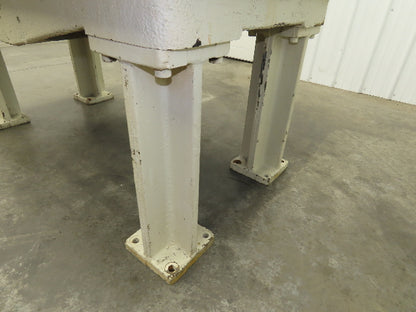 Vintage Precision Steel Welding Layout Table 66x36" Cast Iron 2-1/4" Thick Top