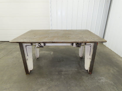 72x46" Steel Welding Layout Table 1" Thick Top Fabrication Work Bench