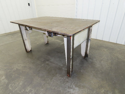 72x46" Steel Welding Layout Table 1" Thick Top Fabrication Work Bench