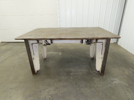 72x46" Steel Welding Layout Table 1" Thick Top Fabrication Work Bench