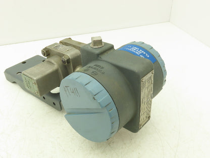 Foxboro 821GM-IS1NM2 Pressure Transmitter 1/2"NPT 12.5-65VDC 150PSI W/Bracket