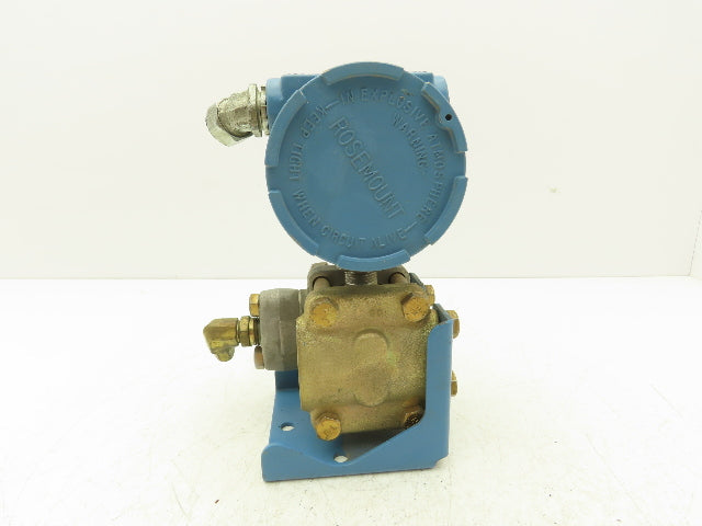 Rosemount 1151GP6E22B2 SMART Gauge Pressure Transmitter 0-100PSI 45VDC