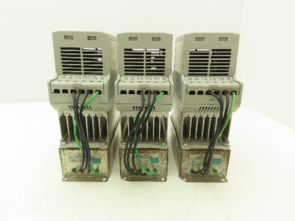 Allen Bradley 160-BA01NPS1P1 Variable Speed Drive 380-460V 3PH Ser C Lot Of 3