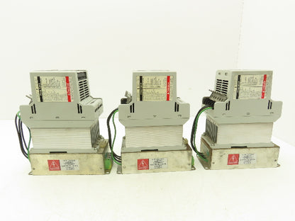 Allen Bradley 160-BA01NPS1P1 Variable Speed Drive 380-460V 3PH Ser C Lot Of 3