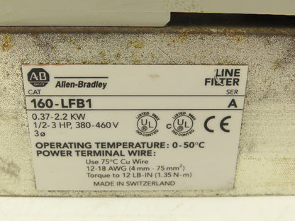 Allen Bradley 160-BA01NPS1P1 Variable Speed Drive 380-460V 3PH Ser C Lot Of 3
