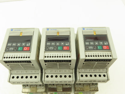 Allen Bradley 160-BA01NPS1P1 Variable Speed Drive 380-460V 3PH Ser C Lot Of 3