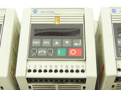 Allen Bradley 160-BA01NPS1P1 Variable Speed Drive 380-460V 3PH Ser C Lot Of 3
