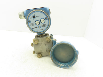 Rosemount 1151DP4S22 Electronic Pressure Transmitter 2000PSI 45VDC W/Bracket