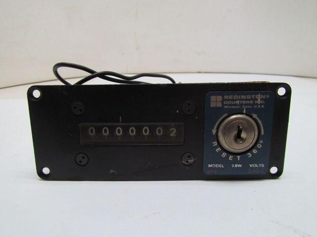 Redington Counters SP8-1027 24VDC Counter No Key