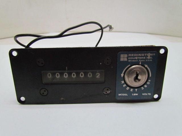 Redington Counters SP8-1027 24VDC Counter No Key