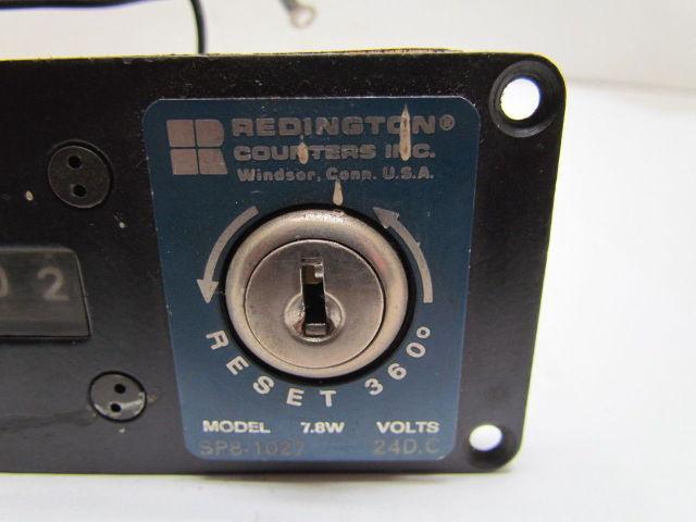 Redington Counters SP8-1027 24VDC Counter No Key