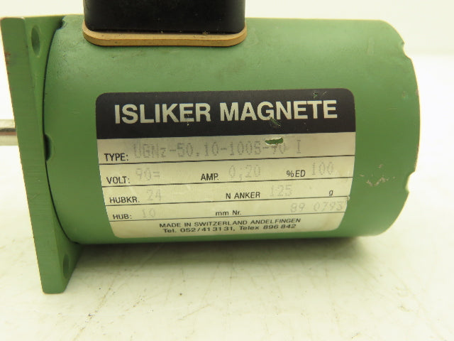 Isliker Magnete UGNz-50.10-100S-90 Solenoid 90V