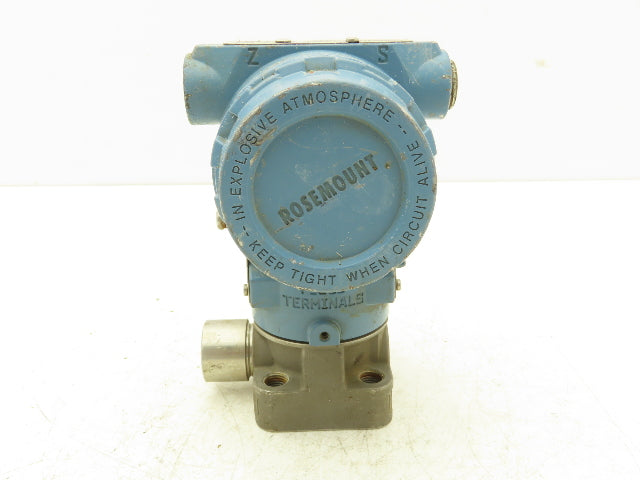 Rosemount 3095 FB2DABA13AB001AN Pressure Transmitter 7.5-30VDC 3626PSI 250" H2O