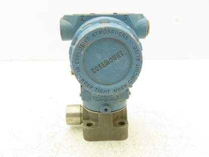 Rosemount 3095 FB2DABA13AB001AN Pressure Transmitter 7.5-30VDC 3626PSI 250" H2O