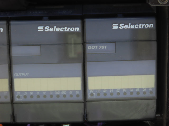 Selectron CPU 724 L Selectron Selecontrol MAS CPU 724 L W/ DOT 701 Output Module