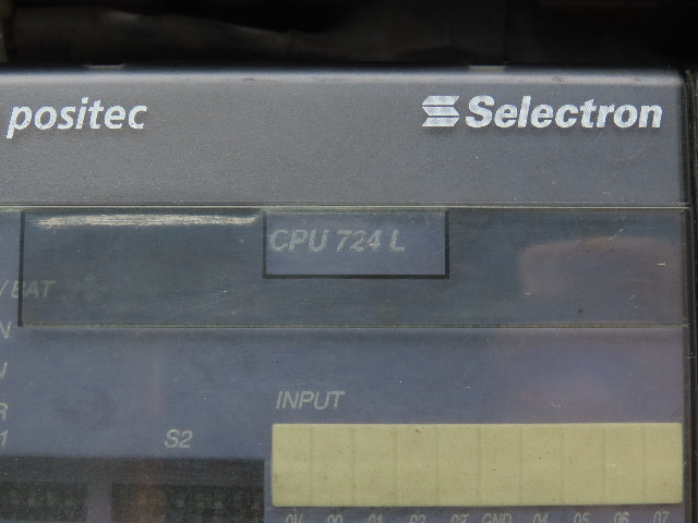 Selectron CPU 724 L Selectron Selecontrol MAS CPU 724 L W/ DOT 701 Output Module