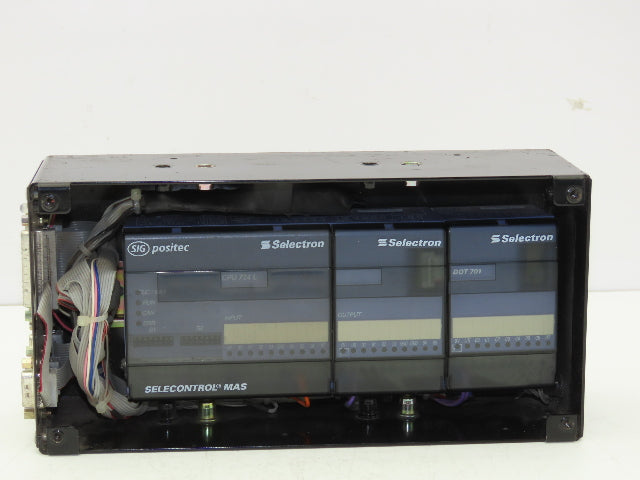 Selectron CPU 724 L Selectron Selecontrol MAS CPU 724 L W/ DOT 701 Output Module