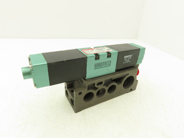 Numatics 153SS415M015W Pneumatic Air Valve & Manifold Assembly 24VDC MK15