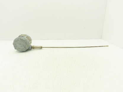 Rosemount 3144P Thermocouple 21" Probe Temperature Transmitter Sensor 1/2" NPT
