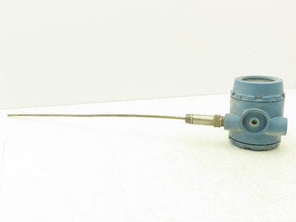 Rosemount 3144P Thermocouple 21" Probe Temperature Transmitter Sensor 1/2" NPT