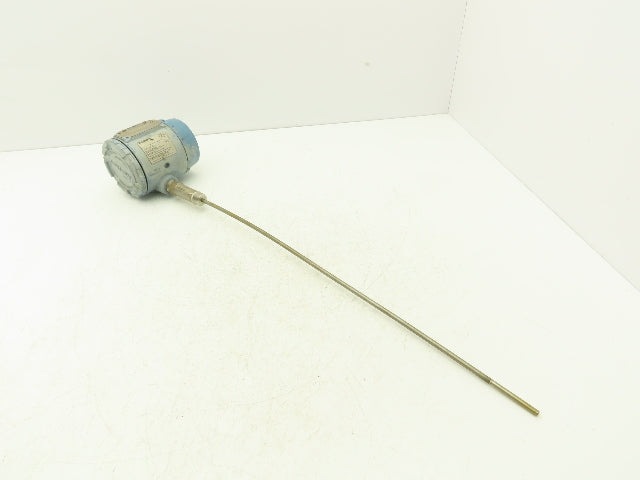 Rosemount 3144P Thermocouple 21" Probe Temperature Transmitter Sensor 1/2" NPT