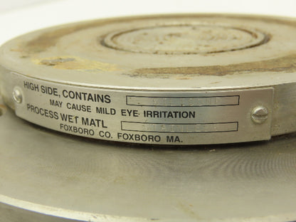 Foxboro 867DF-HD1SSE Electronic Pressure Transmitter 12.5-42VDC 3" Flange