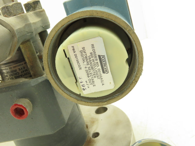 Foxboro 867DF-HD1SSE Electronic Pressure Transmitter 12.5-42VDC 3" Flange