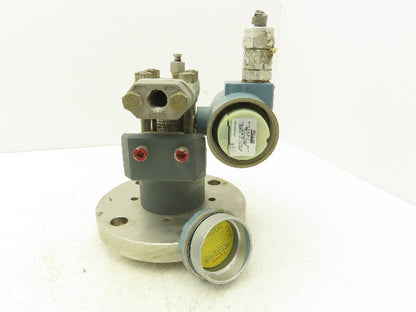 Foxboro 867DF-HD1SSE Electronic Pressure Transmitter 12.5-42VDC 3" Flange