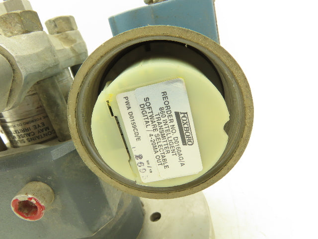 Foxboro 867DF-HD1SSE Electronic Pressure Transmitter 12.5-42VDC 3" Flange