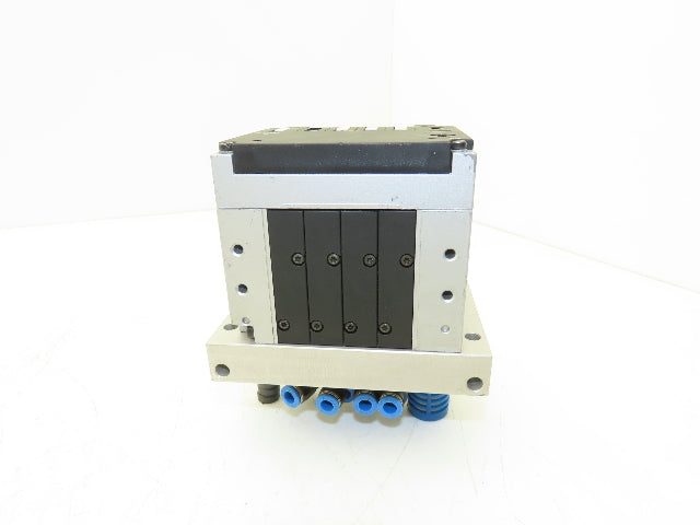 Festo CPV-14-VI 4 Station Solenoid Valve Manifold Assembly 24V CPV14-VI-P4-1/8-B