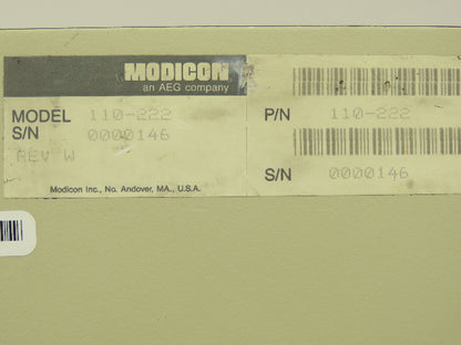 Modicon 410 Servo Position Controller Intelligent Brushless Amplifier